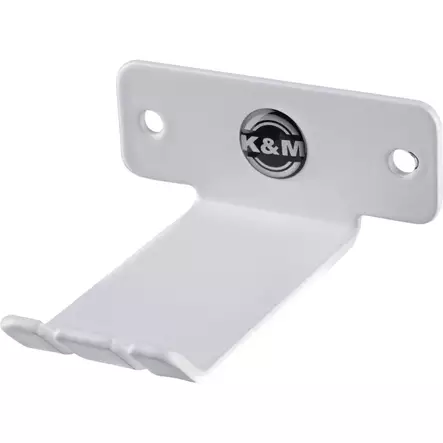 K&M 16311 Kuulokkeiden seinäteline, valkoinen - Kuuloketarvikkeet - 25516311W - 1