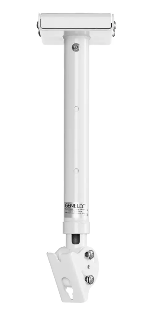 Genelec 8000-442W kaiutinteline kattoon, lyhyt, valkoinen - Genelec-lisävarusteet - 8000-442W - 1