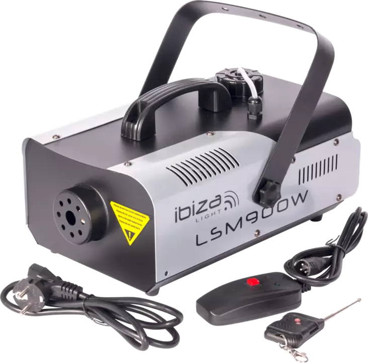 Ibiza LSM900W -savukone kaukosäätimellä - Savukoneet ja tarvikkeet - LSM900W - 1