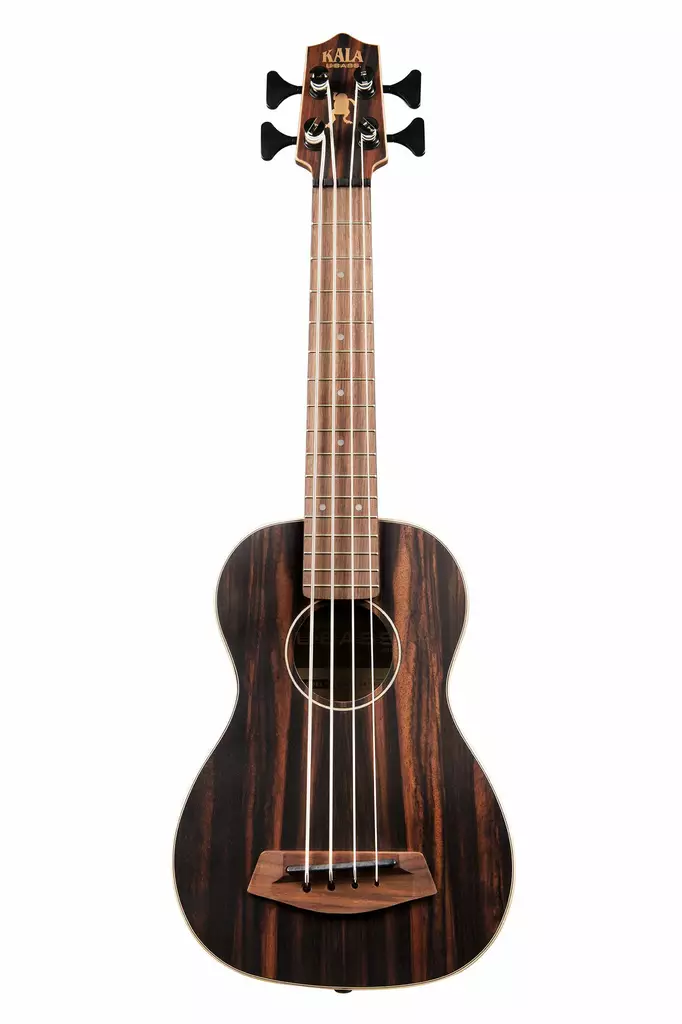 Kala U-Bass Striped Ebony RW bassoukulele - Akustiset bassot - UBASS-EBY-FSRW - 2