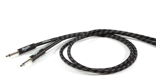 Proel Brave TS-TS kangaspäällysteinen kitarakaapeli - Kitarakaapelit - BRV100LU5BW - 1