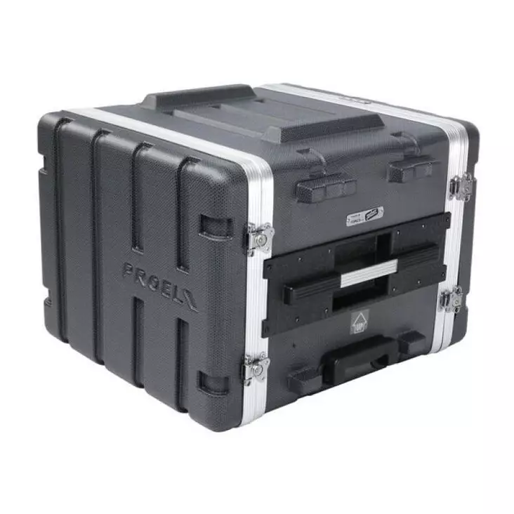 Proel FOABSR8UW räkki pyörillä - 19'' polyetyleeniräkit - PRFOABSR8UW - 1