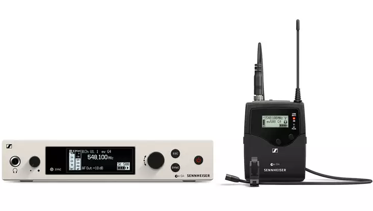 Sennheiser ew 500 G4-MKE2 langaton mikrofonijärjestelmä - Nappimikrofonijärjestelmät - EW500G4MKE2-GBW - 1
