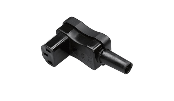 Kaiser IEC C13 kulma alas - 230V liittimet - 798SW - 1