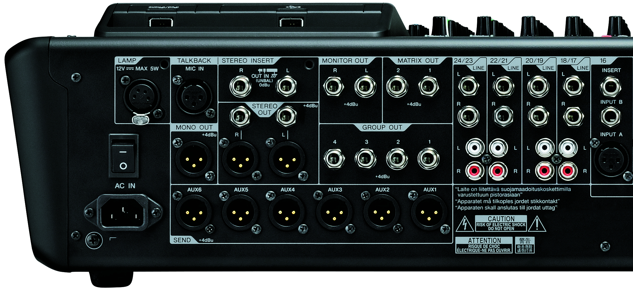 Yamaha MGP24X mikseri - St. Paul's Sound verkkokauppa