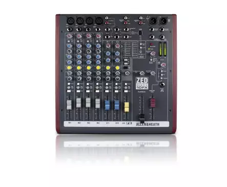 Allen & Heath ZED60-10FX analogimikseri - Pikkumikserit, 2-6 kanavaa - ZED6010FX - 1