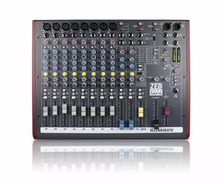 Allen & Heath ZED60-14FX analogimikseri - Klubi-mikserit, 8-16 kanavaa - ZED6014FX - 1