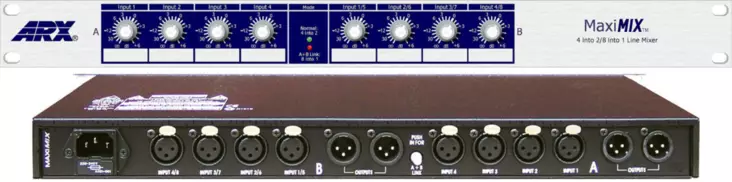 ARX MaxiMIX linjamikseri - Räkkimikserit - MAXIMIX - 1