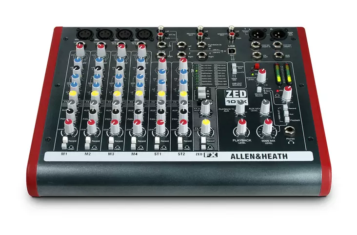Allen & Heath ZED-10 FX mikseri - Pikkumikserit, 2-6 kanavaa - ZED10FXX - 1