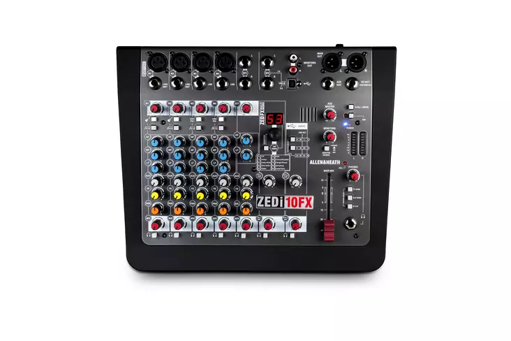 Allen & Heath ZEDi-10FX mikseri - Pikkumikserit, 2-6 kanavaa - ZEDi10FX - 1