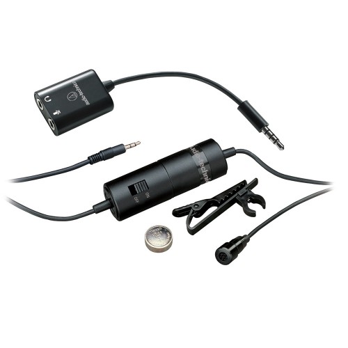 Audio-Technica ATR3350xiS nappimikrofoni - Lavalier-rintanappimikrofonit - 8ATR3350ISX - 1