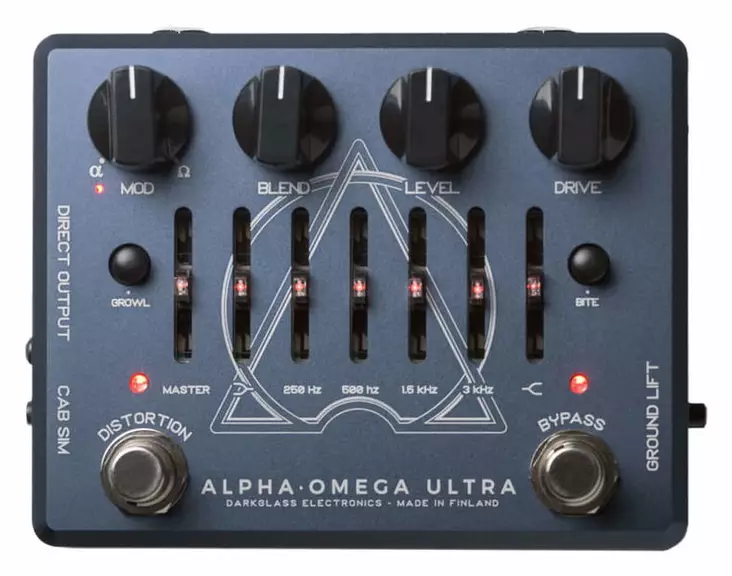 Darkglass Alpha Omega Ultra V2 AUX - Bassoefektit ja -pedaalit - YDGAOUAUX - 1
