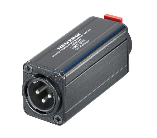 Neutrik NA2M-J-TX XLR-uros - jakkiadapteri - Adapterit ja adapterikaapelit - NA2M-J-TX - 1