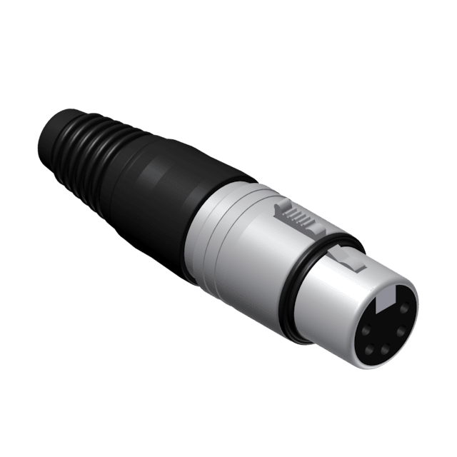 Procab VC5FX 5-pin XLRn johtoliitin - XLR -liittimet - APRVC5FX - 1