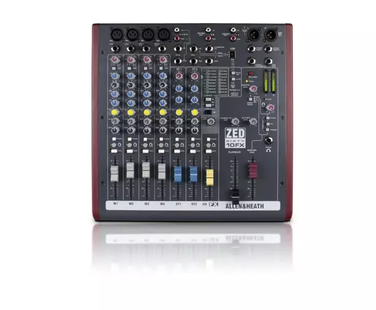 Allen & Heath ZED60-10FX analogimikseri - Pikkumikserit, 2-6 kanavaa - ZED6010FX - 1