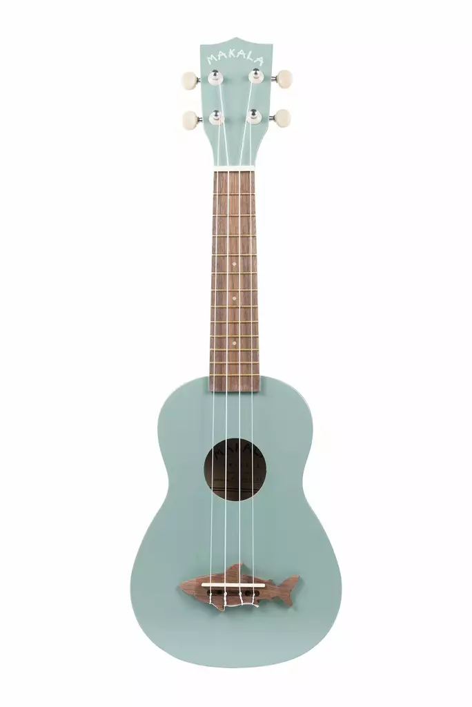 Kala Makala Soprano Shark Fin Grey ukulele - Ukulelet - YKLMK-SSGRY - 1