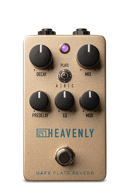 Universal Audio UAFX Heavenly Plate Reverb - Kitaraefektit ja -pedaalit - GPS-HVNLY - 1